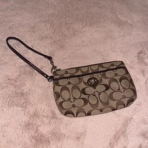 Coach wristlet